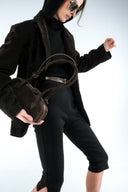 Suede Bag - Brown