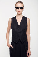 Tailored Suit Vest - Navy