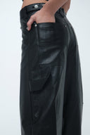 Vegan Leather Trousers