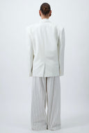Pinstripe Summer Trousers