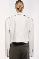 Faux Leather Biker Jacket