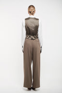 Tailored Suit Trousers - Khaki