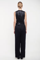 Tailored Suit Trousers - Navy