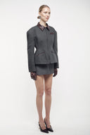 Hourglass Jacket - Charcoal