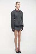Hourglass Jacket - Charcoal
