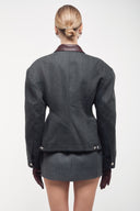 Hourglass Jacket - Charcoal