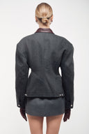 Hourglass Jacket - Charcoal