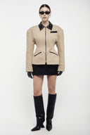 Hourglass Jacket - Beige