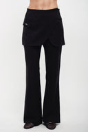 Skirt Trousers - Black