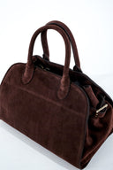 Suede Maxi Bag