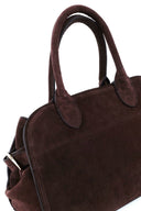 Suede Maxi Bag