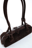 Suede Bag - Brown