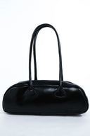 Faux Leather Shoulder Bag