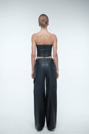 Vegan Leather Trousers