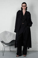Tailored Suit Trousers - Navy