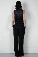 Tailored Suit Vest - Navy