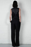 Tailored Suit Trousers - Navy