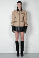 Hourglass Jacket - Beige