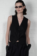 Tailored Suit Vest - Navy