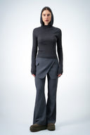Skirt Trousers - Charcoal