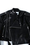 Vegan Leather Biker Jacket