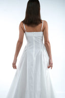 Maxi poplin dress