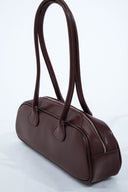 Faux Leather Shoulder Bag