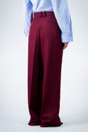 Pleated Oversized Suit Trousers