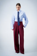 Pleated Oversized Suit Trousers