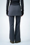 Skirt Trousers - Charcoal