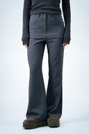 Skirt Trousers - Charcoal