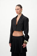Cropped blazer