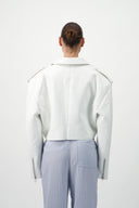 Faux Leather Biker Jacket