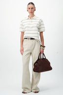 Striped Polo T-Shirt