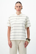 Striped Polo T-Shirt