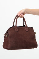 Suede Maxi Bag