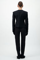 Structured Wool-Blend Jacket