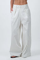Pinstripe Summer Trousers