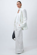 Pinstripe Summer Trousers