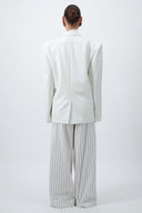 Pinstripe Summer Trousers