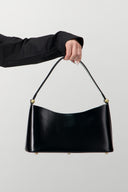 Patent leather handbag