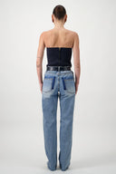 Herringbone bustier