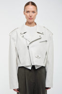 Faux Leather Biker Jacket