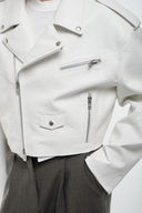 Faux Leather Biker Jacket