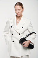 Tailored Wrap Blazer