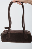 Suede Bag - Brown