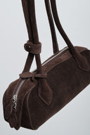 Suede Bag - Brown
