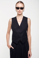 Tailored Suit Vest - Navy