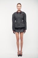 Hourglass Jacket - Charcoal