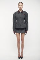 Hourglass Jacket - Charcoal